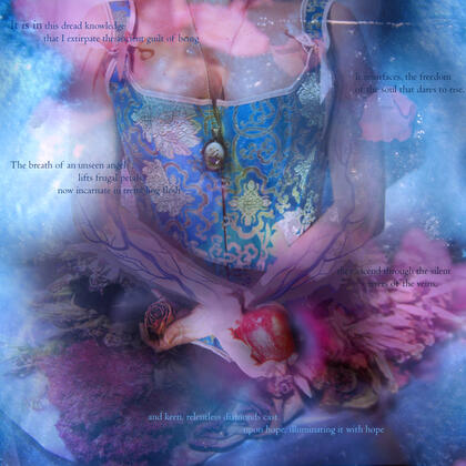Mystical blue & Violet Part of Visible Violets "